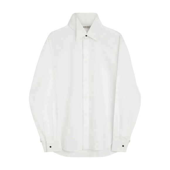Phoebe Philo Women Cotton Tuxedo Shirt